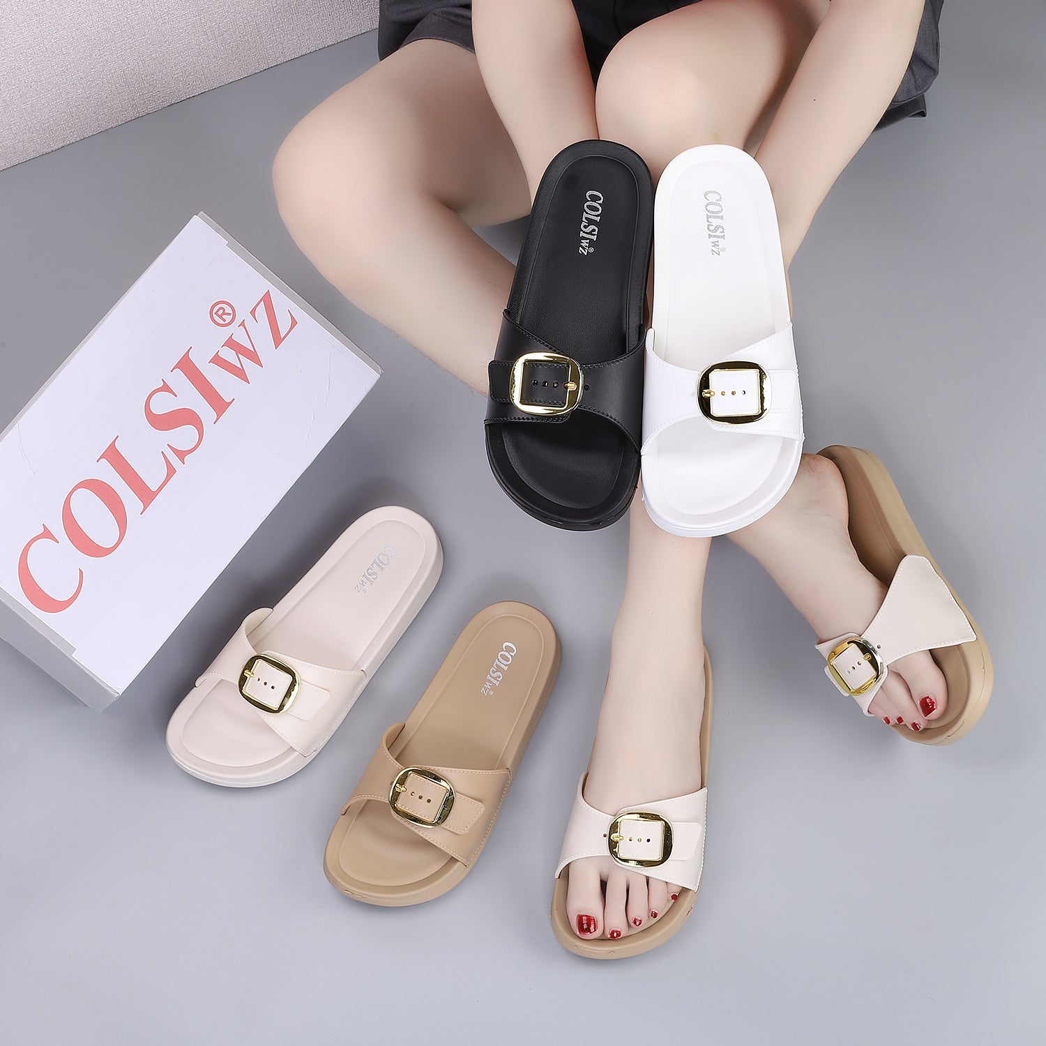 Finished slippers موديلات الحديثة الشبشب من دون الأسعار