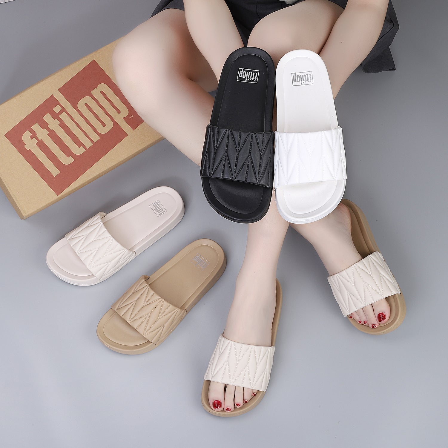 Finished slippers موديلات الحديثة الشبشب من دون الأسعار
