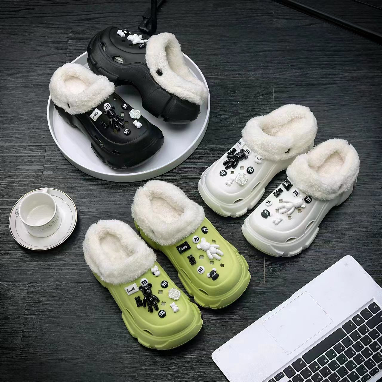 Finished slippers موديلات الحديثة الشبشب من دون الأسعار