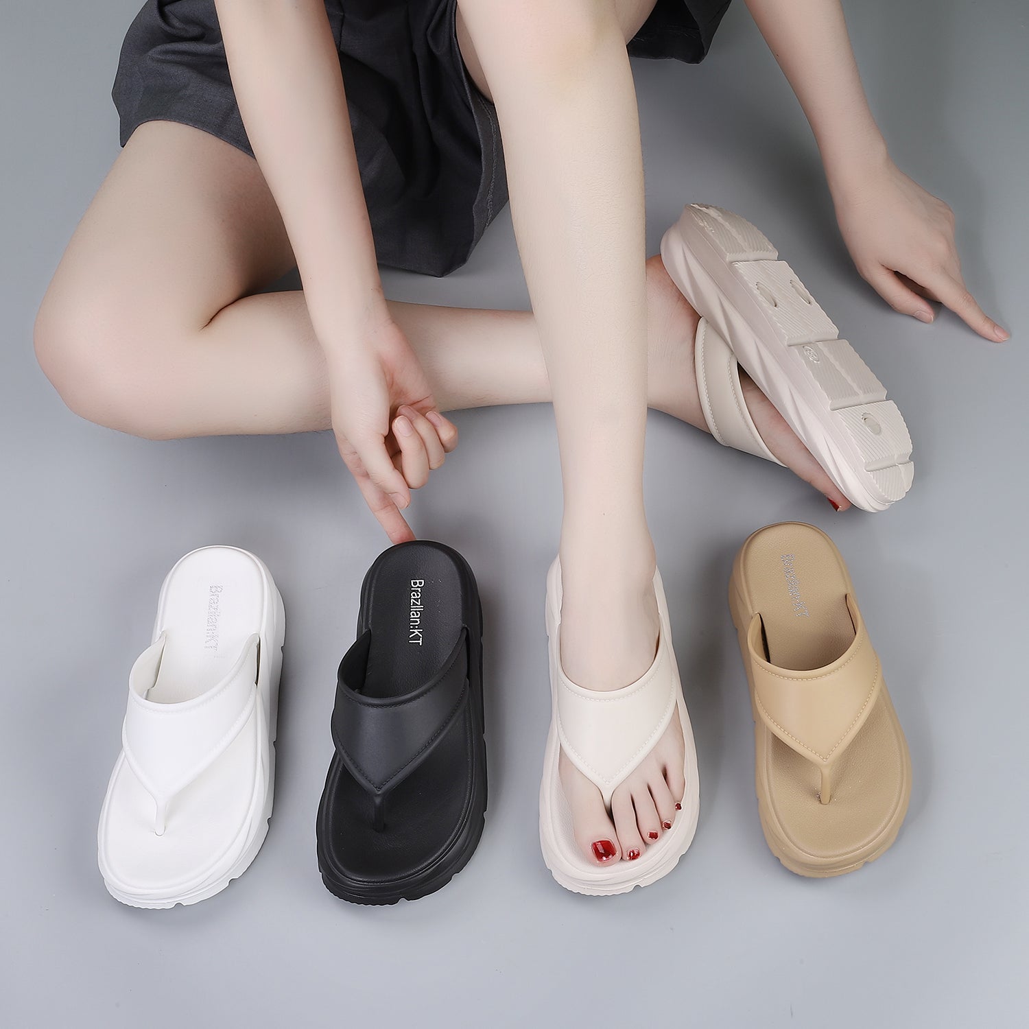Finished slippers موديلات الحديثة الشبشب من دون الأسعار
