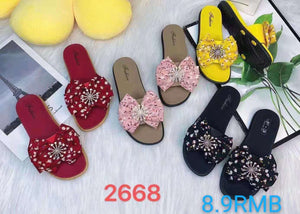 Fashion women's slippers have a price