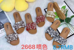 Fashion women's slippers have a price