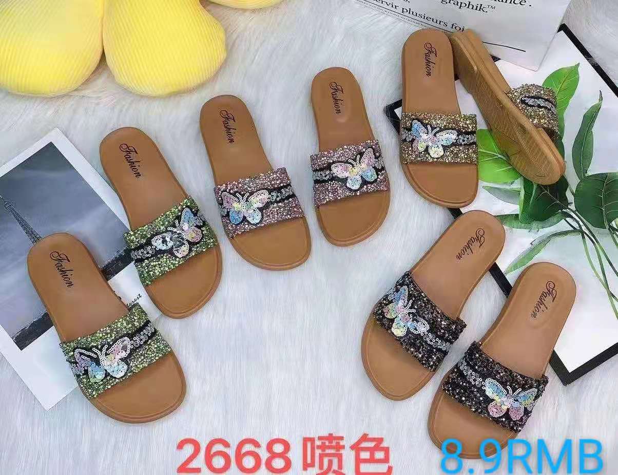 Fashion women's slippers have a price