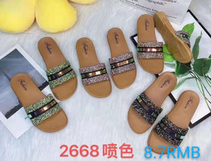 Fashion women's slippers have a price