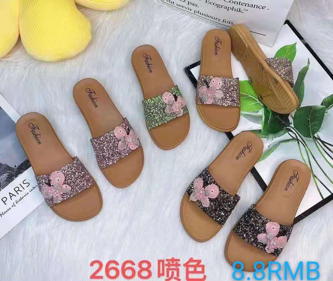 Fashion women's slippers have a price