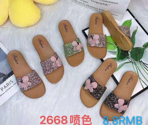 Fashion women's slippers have a price