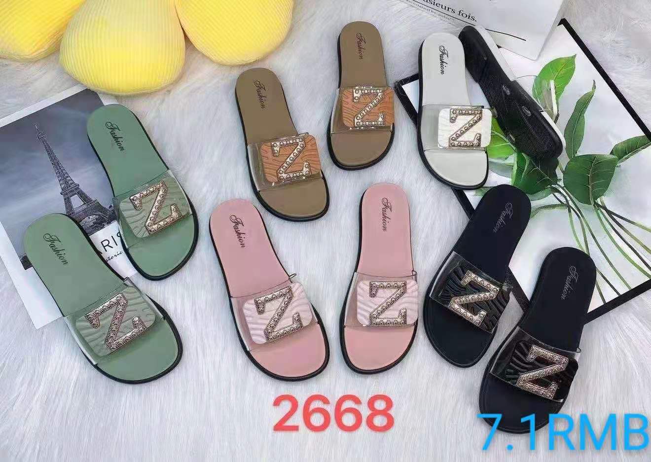 Fashion women's slippers have a price