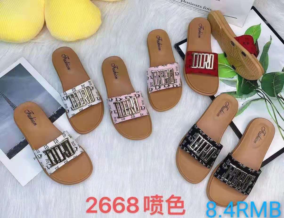 Fashion women's slippers have a price