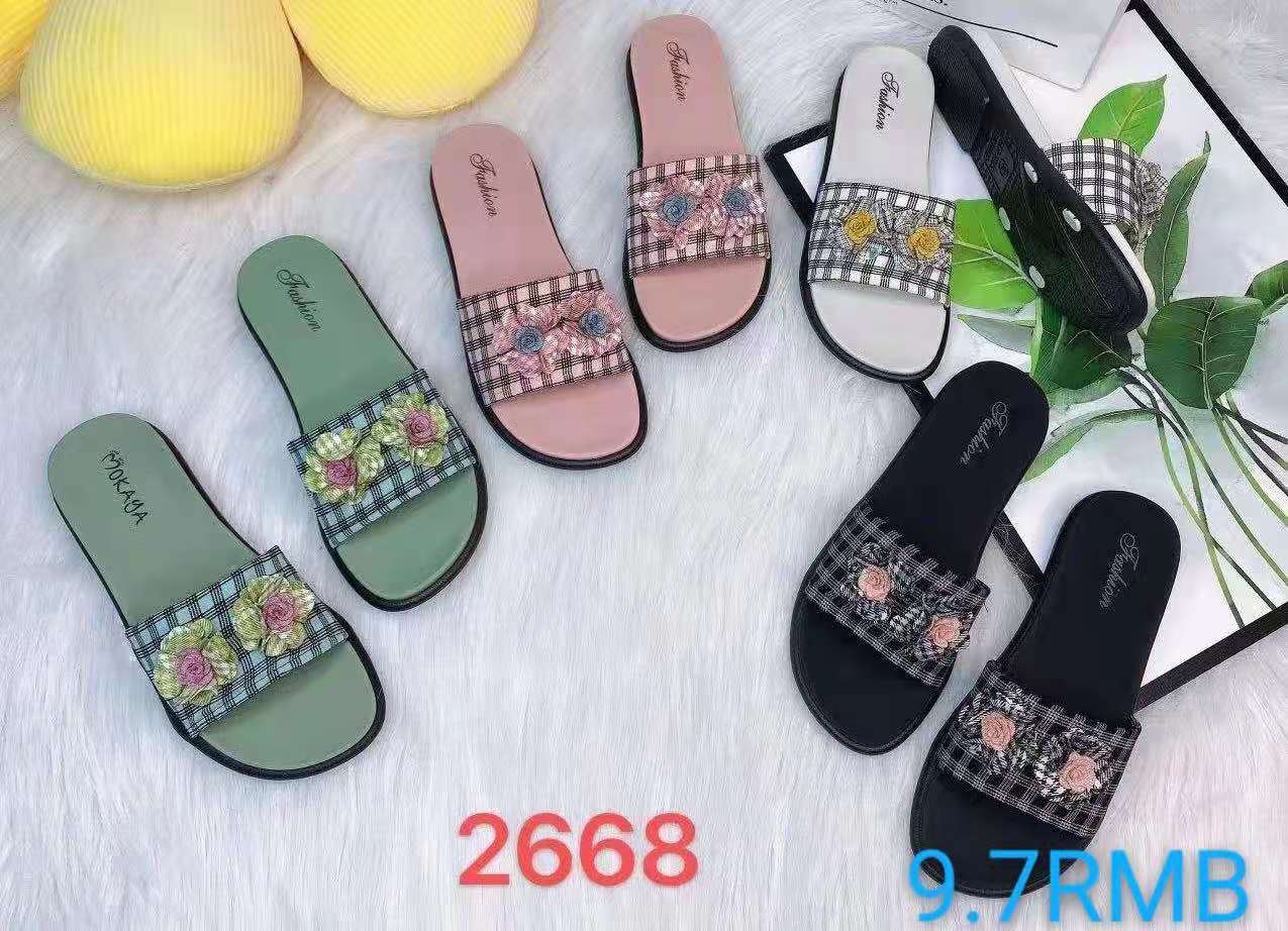 Fashion women's slippers have a price