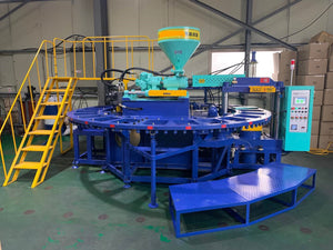 Air Blowing machine(one colour)  مكينة النفاش أر بلوين  لصناعة الشحاطات اللون الواحد